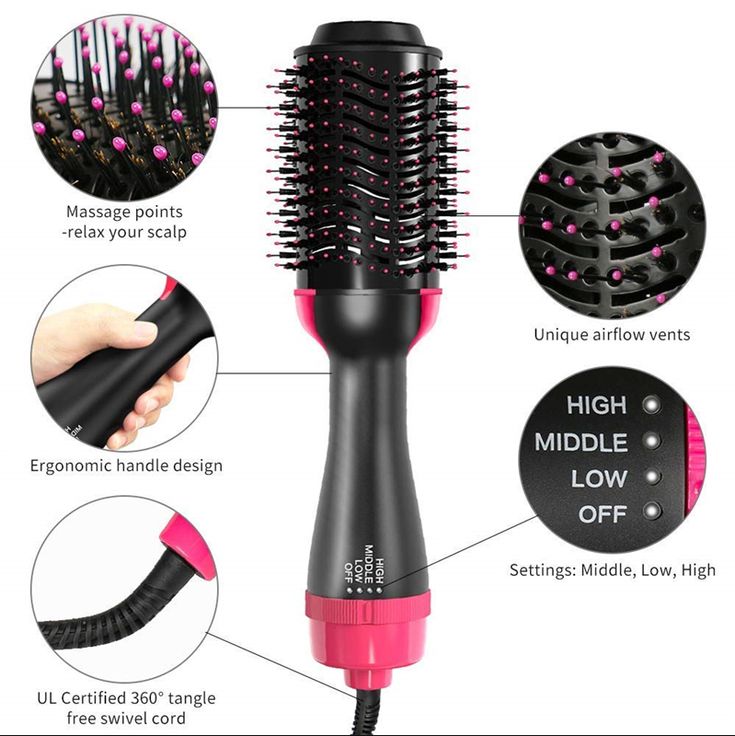 3 IN 1 HAIR BRUSH