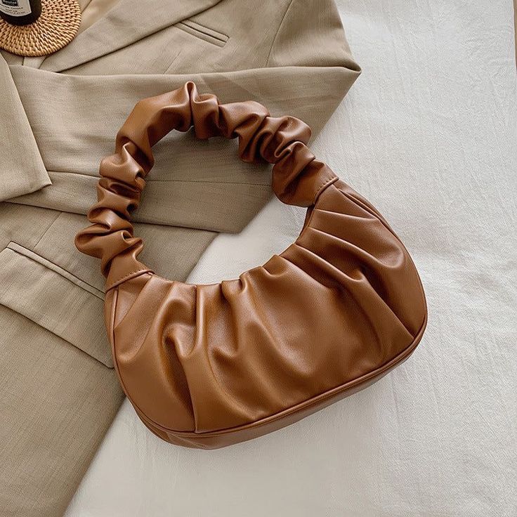 Cyflymder Pleated Cloud Handlebags for Women Shoulder Bags Leisure Arm