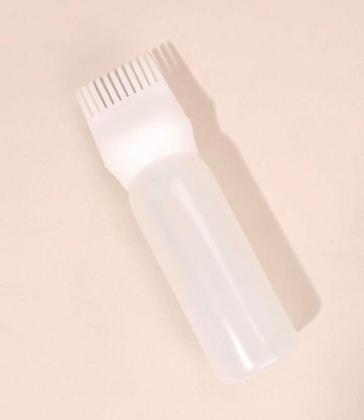 💖 Silicone Hair Oil Applicator Bottle with Comb