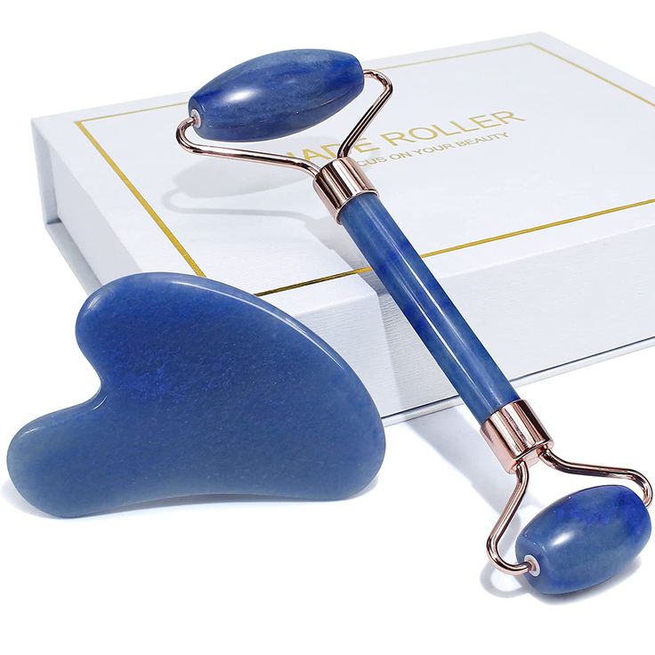 Jade Roller & Gua Sha Facial Massage Set
