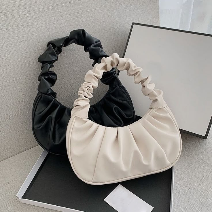 Cyflymder Pleated Cloud Handlebags for Women Shoulder Bags Leisure Arm