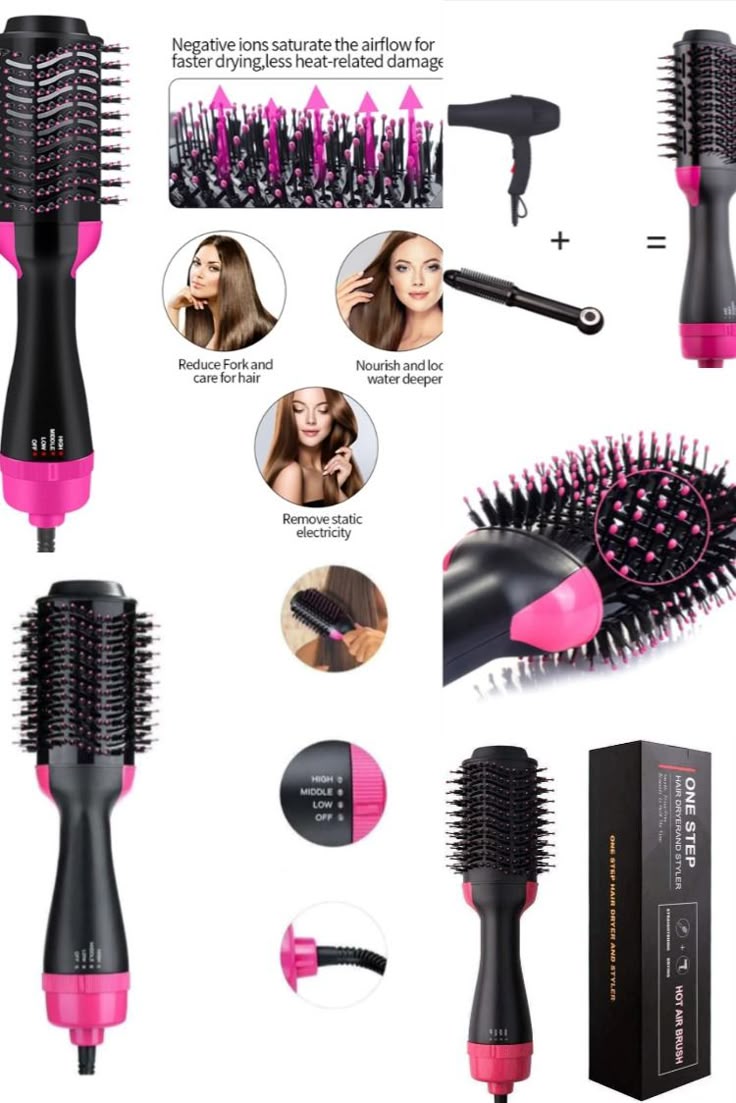 3 IN 1 HAIR BRUSH