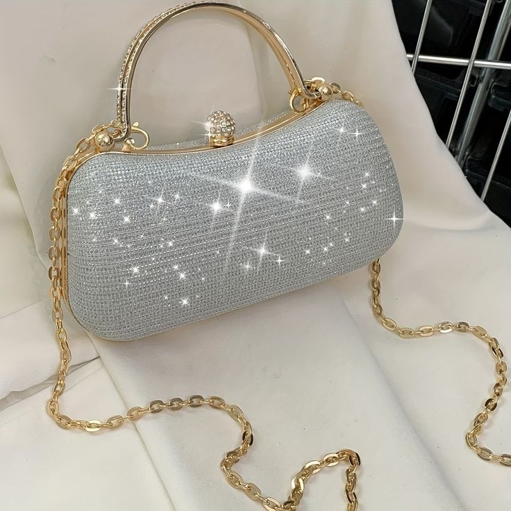 ✨ Luxury Rhinestone Evening Clutch Bag